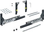 HETTICH SlideLine M Schiebet&uuml;rbeschlag ged&auml;mpft f&uuml;r eine T&uuml;r max. 30 kg