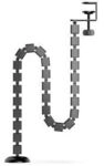 uRage Flexible Kabelf&uuml;hrung "Spine", Kabelkette, zum Klemmen, 130 cm, Schwarz