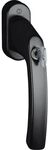 HOPPE Fenstergriff LI&Egrave;GE - Sperrzylinder, Vierkant 7x40, 35 Nm, schwarz matt