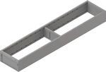 BLUM AMBIA-LINE Schubkastenrahmen schmal, NL500mm, Stahl Indiumgrau matt