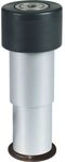 Locinox Torstopper Gatestop, &oslash; 60 mm, H&ouml;he 60 - 140 mm, Aluminium silber