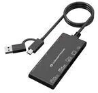 Conceptronic BIAN10B Card USB 3.0 SD x 2 - Card-Reader - CompactFlash (CF Typ 1/CF+)