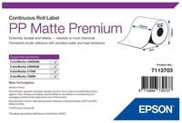 Epson Premium - Polypropylen (PP) - matt - permanenter Acrylklebstoff - Rolle...