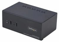 StarTech.com 2-Port Dual-Monitor DisplayPort en HDMI KVM Switch, 4K 60Hz