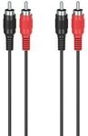 Hama Audio-Kabel, 2 Cinch-Stecker - 2 Cinch-Stecker, 1,5 m