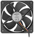 Delock Geh&auml;usel&uuml;fter - axial - 120 mm - Schwarz
