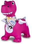 JAMARA H&uuml;pftier Dino mit Fl&uuml;gel HoppyDoo Pumpe pink