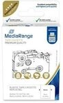 Media Range MediaRange Kunststoff Schriftbandkassette 18mm x 8m TZ-241 schwarz auf