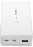 j5create JUP37185W-EN - Netzteil - GaN - 185 Watt - 5 A - Power Delivery 3.1 - 3
