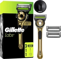 Gillette Labs Gold Systemklingen 3er + Handst&uuml;ck Online Versandvariante