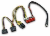 Inter-Tech 88882193 - ATX (20-pin) - SATA 15-pin + Molex (4-pin) - Gerade - Gerade -