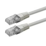 ROLINE Patchkabel Cat.6 (Class E), UTP, PoE, wei&szlig;, 0,5 m
