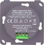 SHELLY FG3800238072780, Shelly Wall Display i-Series 2-Output Power Base