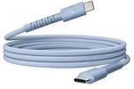 Fresh 'n Rebel USB-C zu USB-C silikon geflochtenes Kabel "FlexWave" 2m, 100W...