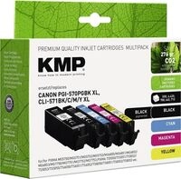 KMP Canon PGI 570 PG BK XL / CLI 571 BK/C/M/Y XL