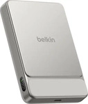 BELKIN BPD022HQSA, Belkin UltraCharge - Induktive Power Bank - d&uuml;nn - 10000 mAh - 25