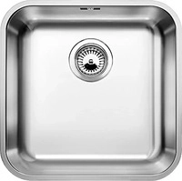 BLANCO 518201, Blanco Supra 400-U Edelstahl B&uuml;rstfinish o.Afb. Ablaufgarnitur mit