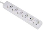 HAMA 30529, Hama Steckdosenleiste 30529 6F-ST.D.M.KS. 1,4M