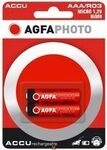 AgfaPhoto Power 1000 - Batterie 2 x AAA - NiMH - (wiederaufladbar)