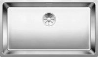 BLANCO 522971, Blanco Andano 700-U Edelstahl Seidenglanz Unterbau Ablaufgarnitur mit