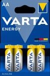 VARTA ENERGY AA Blister 4 Alkaline Batterie
