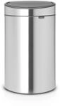 Brabantia Touch Bin New Recycle, 23/10L - Matt Steel Fingerprint Proof M&uuml;lleimer