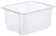 Rotho Drehstapelbox 46 l REVERSO Transparent
