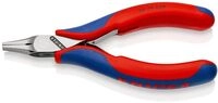 KNIPEX Elektronik-Best&uuml;ckungszange mit Mehrkomponenten-H&uuml;llen 130 mm