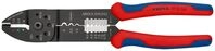 KNIPEX Crimpzange mit Mehrkomponenten-H&uuml;llen schwarz lackiert 240 mm