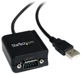 StarTech.com 1 Port FTDI USB auf RS232 Adapterkabel optisch isoliert