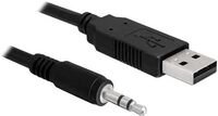 Delock Converter USB 2.0 > Serial-TTL 3.5 mm stereo jack (5 V)