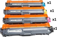 NINESTAR 15016, G&G | Ninestar Toner 4er Set f&uuml;r Brother TN241/242/245/246 BK/C/M/Y