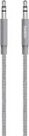 BELKIN AV10164BT04-GRY, Belkin MIXIT Metallic Aux Cable - Audiokabel - Stereo