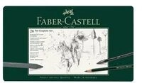 FABER-CASTELL PITT GRAPHITE - Set Bleistift, Kreide und Pinsel