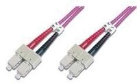 DIGITUS LWL Multimode Patchkabel, OM4, SC / SC