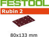 FESTOOL 499052, Festool STF 80X133 P180 RU2/50 Rubin 2 Schleifstreifen