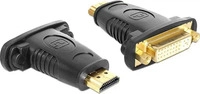 DELOCK 65467, Delock Adapter HDMI male > DVI 24+5 pin female - Videoanschlu&szlig; -...