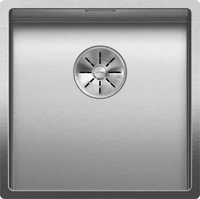 BLANCO 523385, Blanco CLARON 400-U Durinox Ablaufgarnitur* mit Raumsparrohr, 3 1/2''