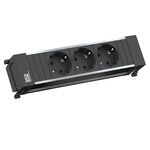 BACHMANN POWER FRAME 3xCEE7/3, Strom 2,0m AEH inkl. Montagestecker
