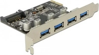 DELOCK 89297, Delock PCI Express Card > 4 x USB 3.0 - USB-Adapter