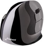 Evoluent VerticalMouse D Medium - Vertikale Maus - ergonomisch - Laser - 6 Tasten -