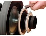 TORMEK Profilierte Lederabziehscheibe LA-120