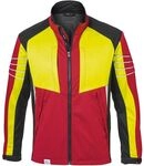 K&Uuml;BLER Ultrashell Jacke Forest rot/warngelb M