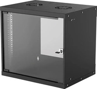 INTELLINET 714174, Intellinet Network Cabinet, Wall Mount (Basic), 9U, Usable Depth