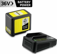 K&Auml;RCHER 2.445-065.0, K&auml;rcher Starter Kit Battery Power 36/50 Akku-Starterset