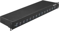 Delock Hub - 13 x USB 3.1 Gen 1 - an Rack montierbar