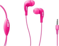 SBS TEINEARPL, SBS STUDIO MIX 10 Stereo In-Ear Headset mit Klinkenkabel pink
