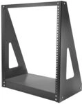 StarTech.com 2POSTRACK12 2 Pfosten Schwerlast Rack (Open Frame Server Rack, 12HE)