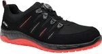 ELTEN Sicherheitshalbschuh Maddox BOA Black-Red low ESD S3 42