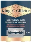 King C. Gillette Systemklingen f&uuml;r Rasierhobel 10er Doppelseitige Wechselklingen